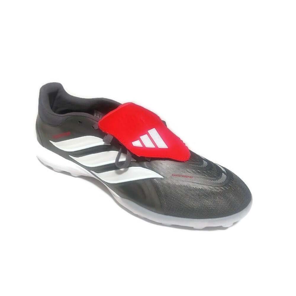 Adidas Predator Pro FT TF Mens 10 Soccer Cleats Artificial Turf Iron Metallic